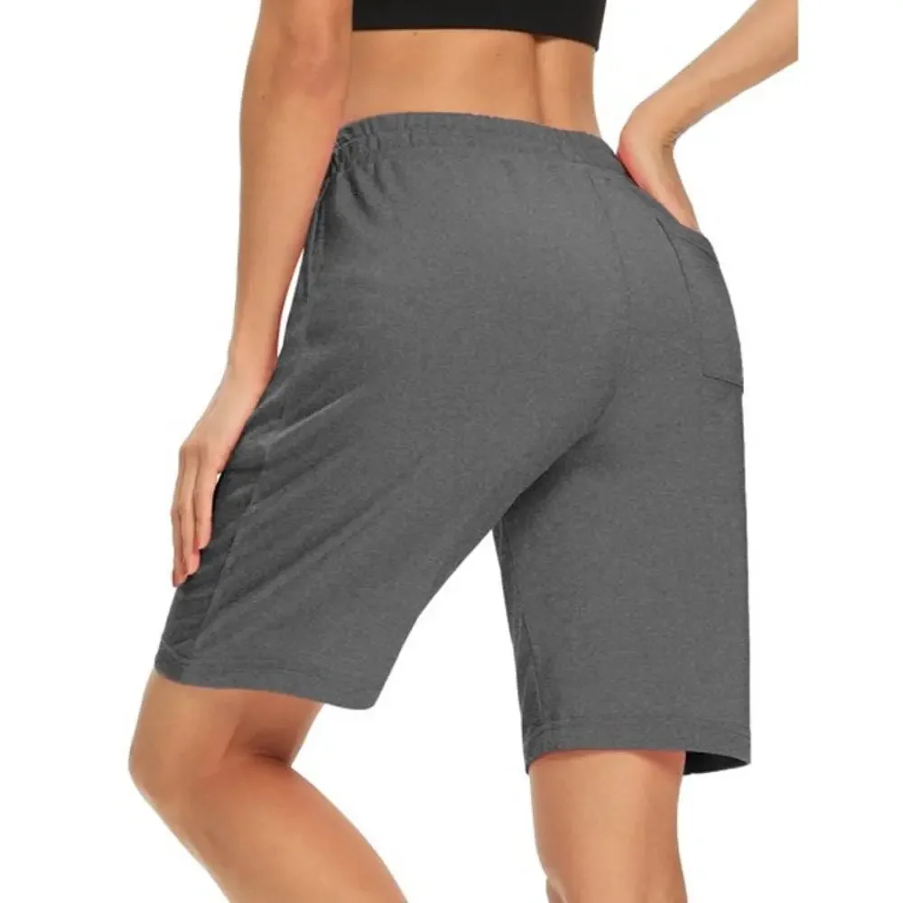 DIBAOLONG *NWT Long Shorts Size XXXL Plus Casual Activewear Summer Vacation Gray